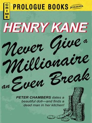 cover image of Never Give a Millionaire an Even Break
